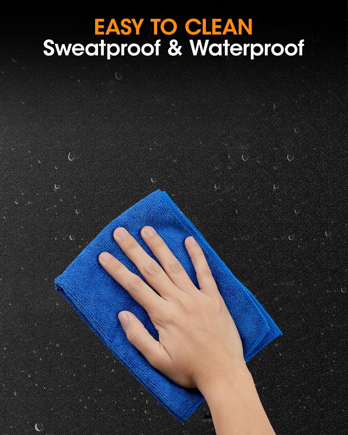 Treadmill Walking Pad Mat for Carpet, for Hardwood Floors, 68x24 Mat for Under Treadmill/Walking pad/Bike on Carpet, 1/4" Thick Exercise Equipment Mat, No Slip, Noise Shock Absorption - Image 9