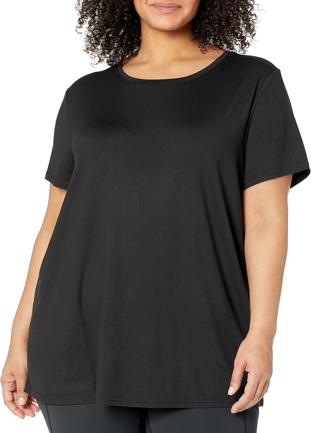 Amazon Essentials Women's Active Quick Dry Tech Stretch Short-Sleeve Crewneck T-Shirt (Available in Plus Size), Multipacks - Image 6