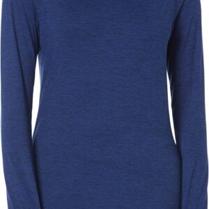 Amazon Essentials Womens Brushed Tech Stretch Long-Sleeve Crewneck Shirt (Available in Plus Size)