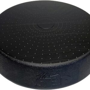The Step Radius Round Aerobic Step – Stair Stepper Exercise Platform, 4.25” High, Durable Aerobic Step Platform with Non Slip Rubber Feet, Made in USA.