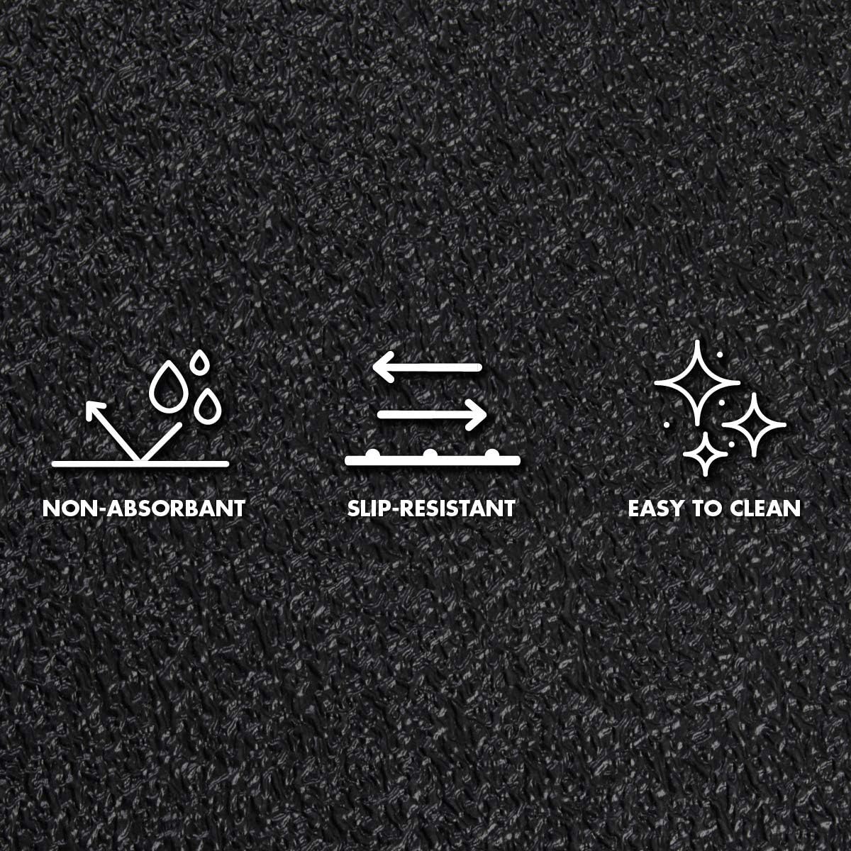 MotionTex Exercise Equipment Mat for Under Treadmill, Stationary Bike, Rowing Machine, Elliptical, Fitness Equipment, Home Gym Floor Protection, 30" x 78", Black - Image 6