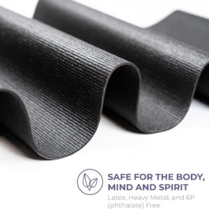 Sunshine Yoga Voyage Yoga Mat, 6 Pack, 72″ x 24″ Professional Studio and Gym Bulk Yoga Mats, 5mm Thick, Durable, Anti-Tear, Non Slip Fitness and Exercise Mats