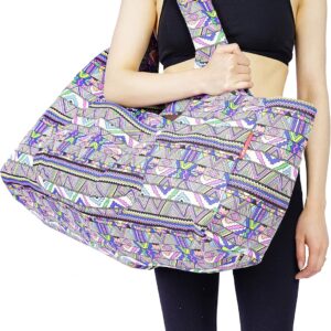 Aozora Yoga Mat Bag Large Yoga Mat Tote Sling Carrier with Pockets Fits Mats with Multi-Functional Storage Pockets Light and Durable