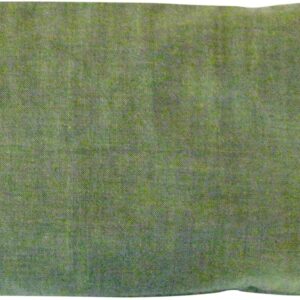 Eye Pillow Gift Pack – Washable Cover Refillable Lavender Flax Chamomile Weighted – Microwavable Yoga Headache Relief – Soft Cotton Adults Children – Green