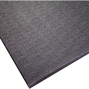 SuperMats Heavy Duty Equipment Mat 11GS Made in U.S.A. for Large Treadmills Ellipticals Rowers Rowing Machines Recumbent Bikes and Exercise Equipment (3-Feet x 6.5-Feet) (36 in x 78 in) (91.44 cm x 198.12 cm) , Black