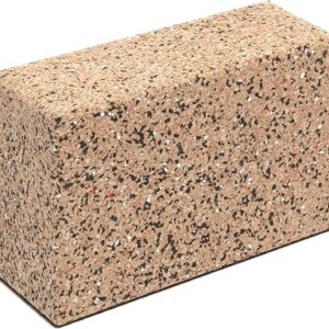 Go4Cork Cork Yoga Block for Yoga, Pilates & Meditation | Non-Slip, Hypoallergenic, Sustainable, Non-Toxic Yoga Block