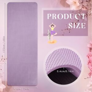 Timgle 24 Pack 68″ x 24″ Yoga Mat Bulk, 4mm Thick Extra Long Sports Mat Anti Slip Tear Resistant Yoga Exercise Set for Fitness Stretching Home Workout Gym and Studio