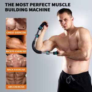 HOTWAVE Twister Arm Trainer, Chest Workout Equipment Exerciser for Men, Adjustable Arm and Chest Twister Trainer for Women – Portable Home Strength Training Fitness Equipment for Upper Body Muscle