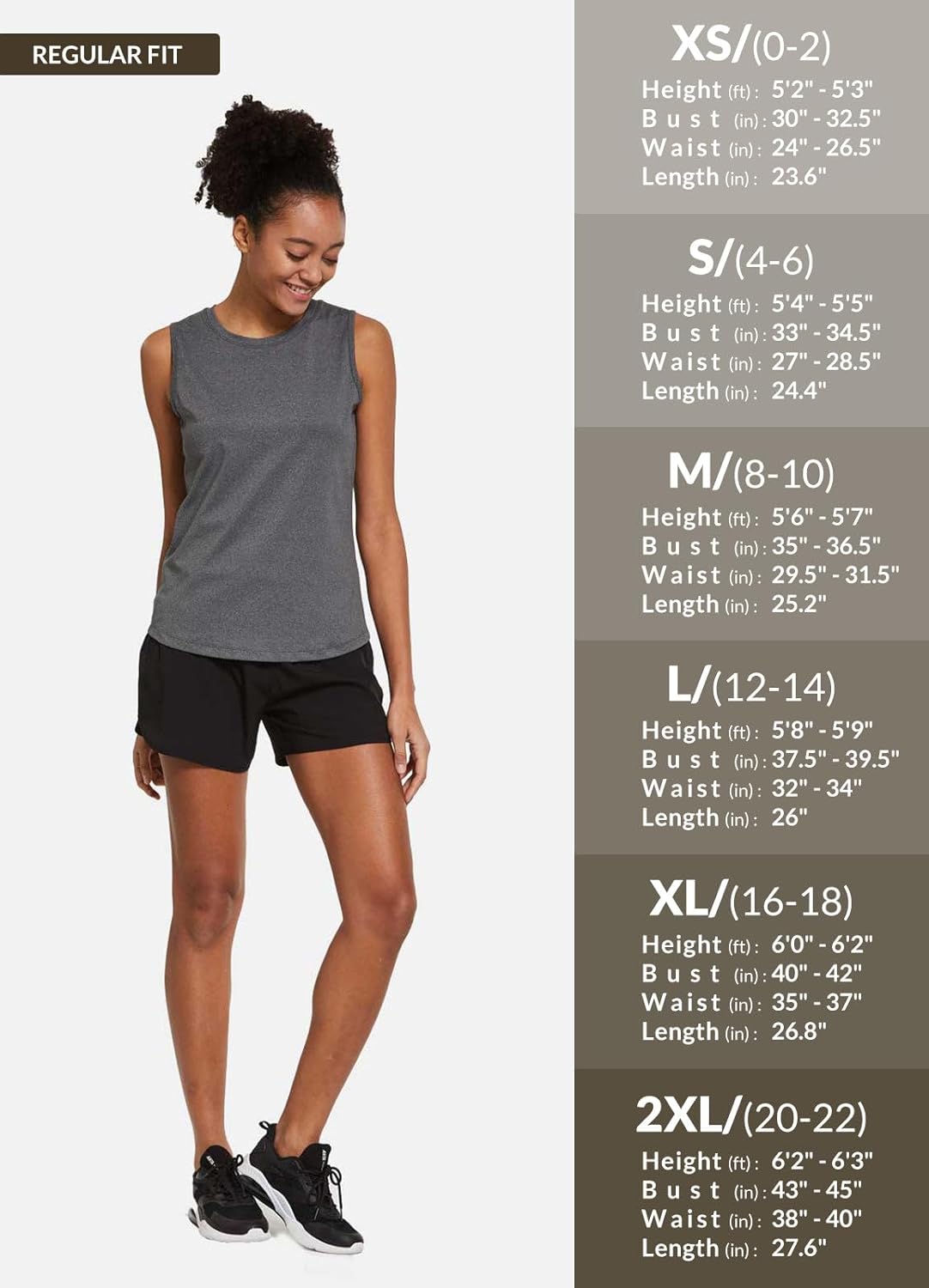 baleaf Workout Tank Tops for Women Sleeveless Running Athletic Loose Fit Yoga Tops Active Shirts Sports Gym Exercise - Image 6