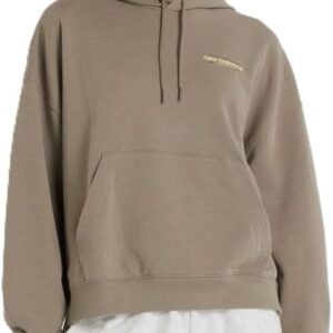 New Balance Womens Multi Color Logo Hoodie