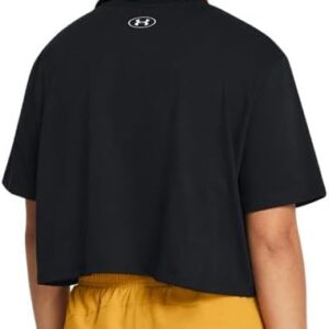 Under Armour Womens Boxy Crop Logo Short Sleeve T Shirt
