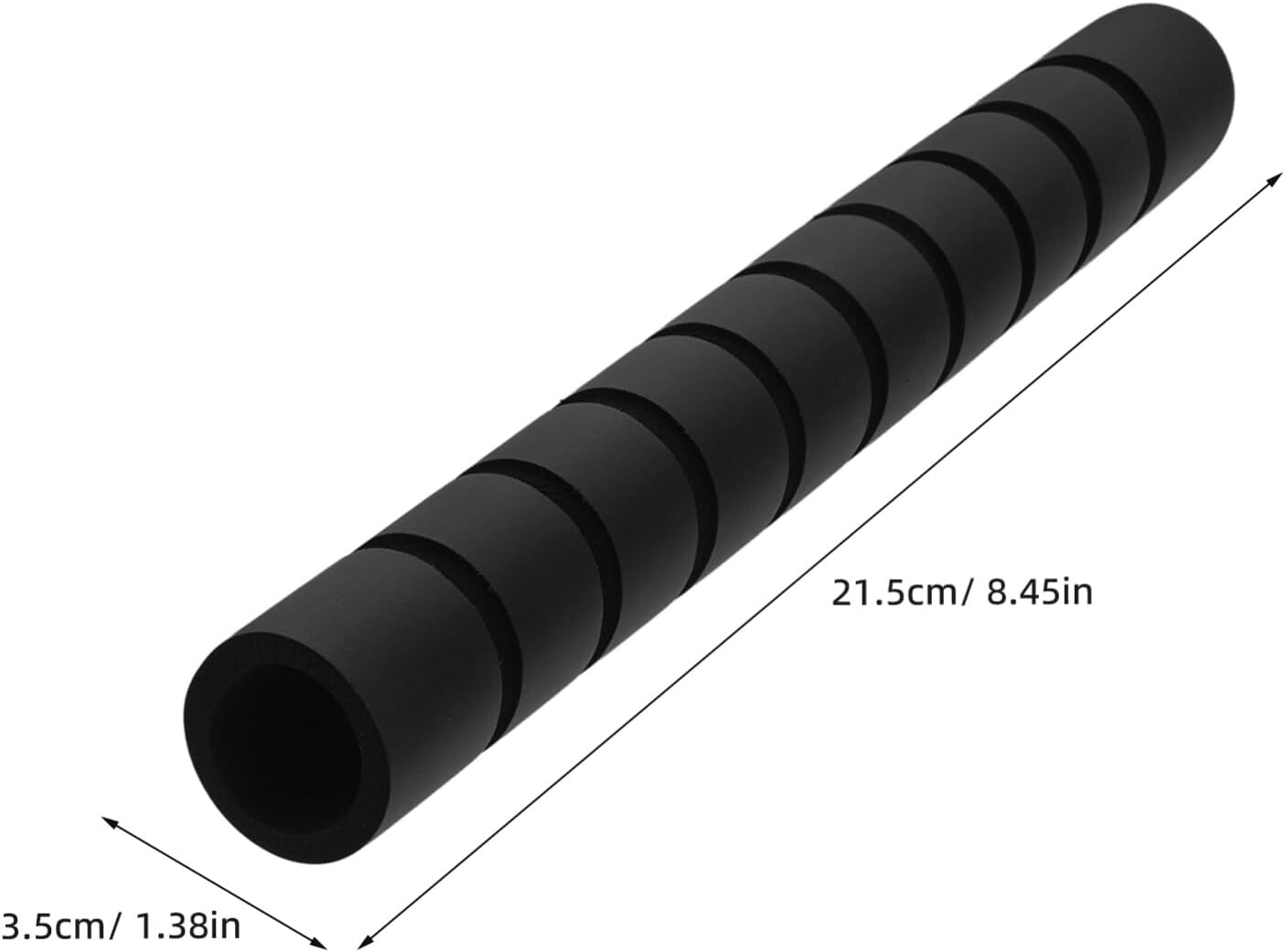 Kisangel 3pcs Pull up Bar Grips, No-Slip Foam Grip Tubing, Sponge Pull-up Sleeve Handlebar Pads for Horizontal Protector Pad - Image 2