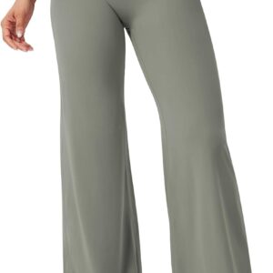YEOREO Workout Leggings Womens No Front Seam Straight Leggings 29″/ 31.5″/ 33″/ 35″ High Waist Buttery Eddiy Gym Yoga Pants