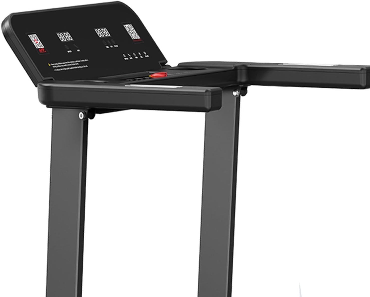 2.5 HP Quiet Walking Pad Treadmill with Handle Bar, Foldable Treadmills for Home Small, 6 MPH, 300 lbs Capacity, Portable Compact Running Machine with LCD Display Screen & APP - Image 7