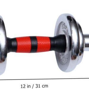 1Pair Electroplated Dumbbell for Home Gym Professional Workout Equipment for Body Sculpting Solid with Textured Grip for Exercise
