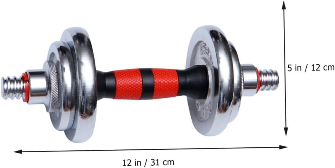 1Pair Electroplated Dumbbell for Home Gym Professional Workout Equipment for Body Sculpting Solid with Textured Grip for Exercise - Image 2