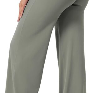 YEOREO Workout Leggings Womens No Front Seam Straight Leggings 29″/ 31.5″/ 33″/ 35″ High Waist Buttery Eddiy Gym Yoga Pants