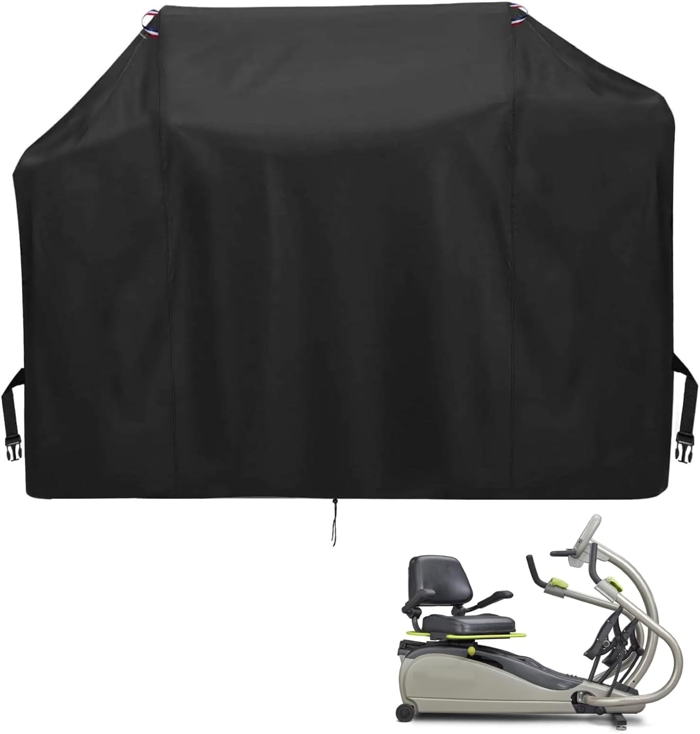 Stair Stepper Cover for Nustep Elliptical Exercise Machine,Under Desk Elliptical Machine Cover for Seniors,Recumbent Exercise Bike Covers for Fitness Equipment
