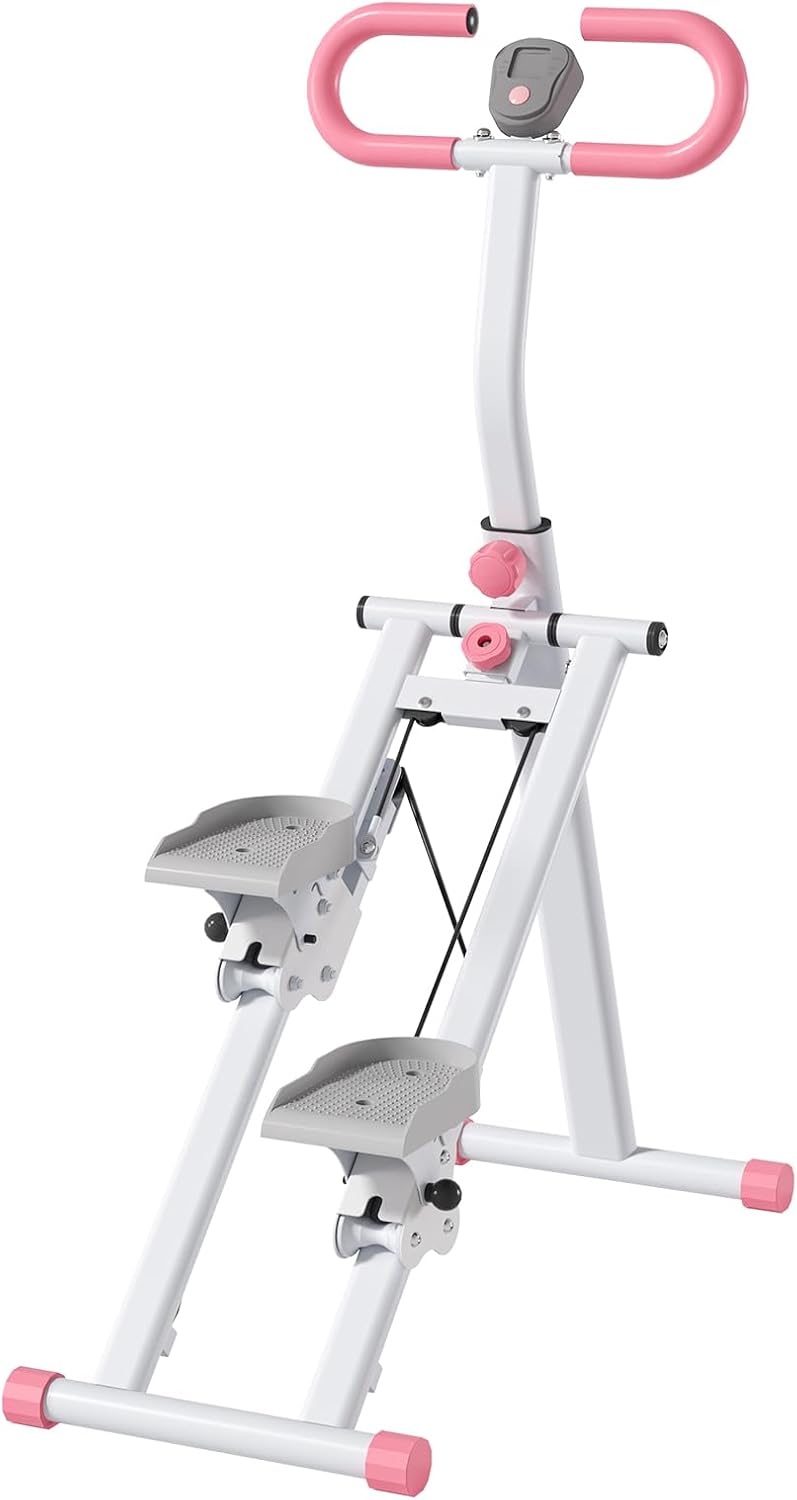 Home Vertical Climber, Full-Body Cardio Machine with Adjustable Handles, Steel Frame & Digital Monitor - Image 8