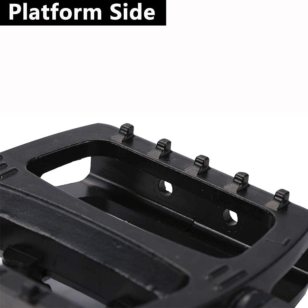 Zeray Spin Bike Pedals - Dual Platform Indoor Cycling Pedals with Clips and Straps, Compatible with Shimano SPD, Suitable for Spin Bike and Peloton - Image 4