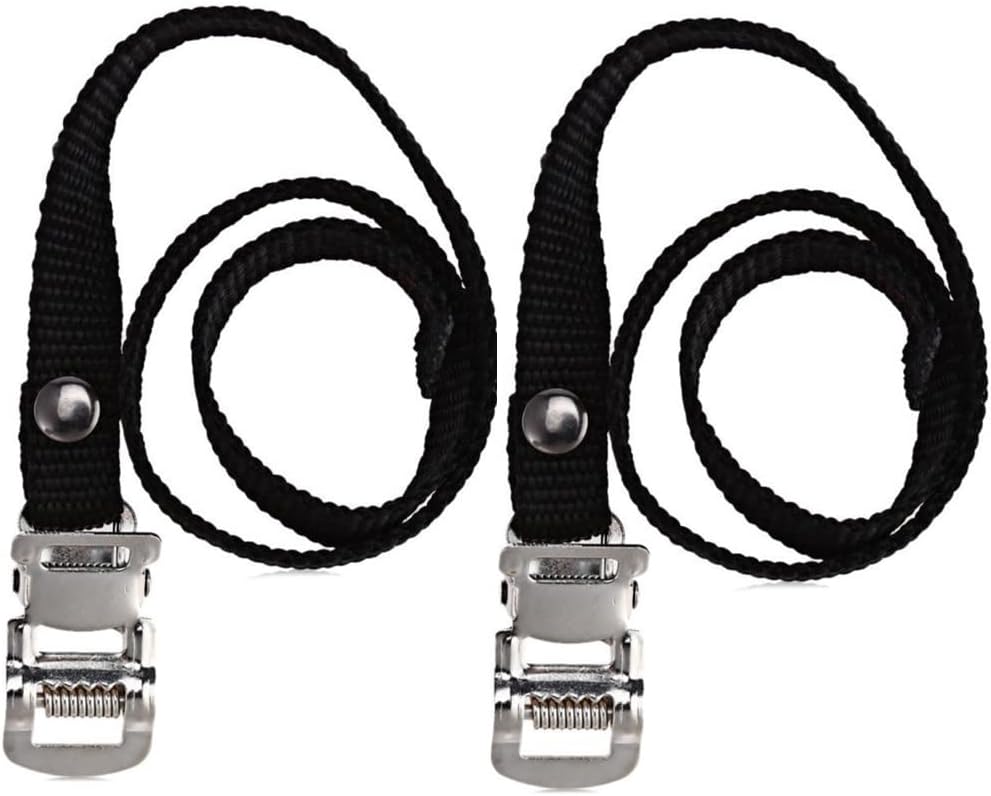 1 Pair Bike Pedal Straps,Universal Replacement Foot Pedal Straps for Bicycles or Exercise Bike Spin