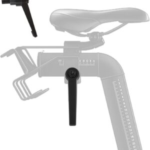 Exercise Bike Horizontal Seat bar Adjustment Lever Replacement parts for peloton Spin Bike Adjuster Handle, Alloy Adjustable Handle Accessories (black 1)