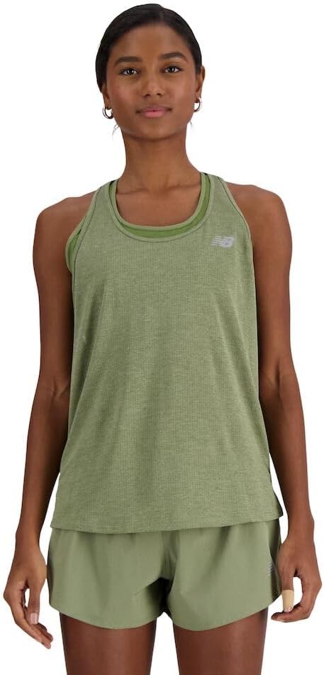 New Balance Womens Q Speed Fuel Jacquard Tank Top 20