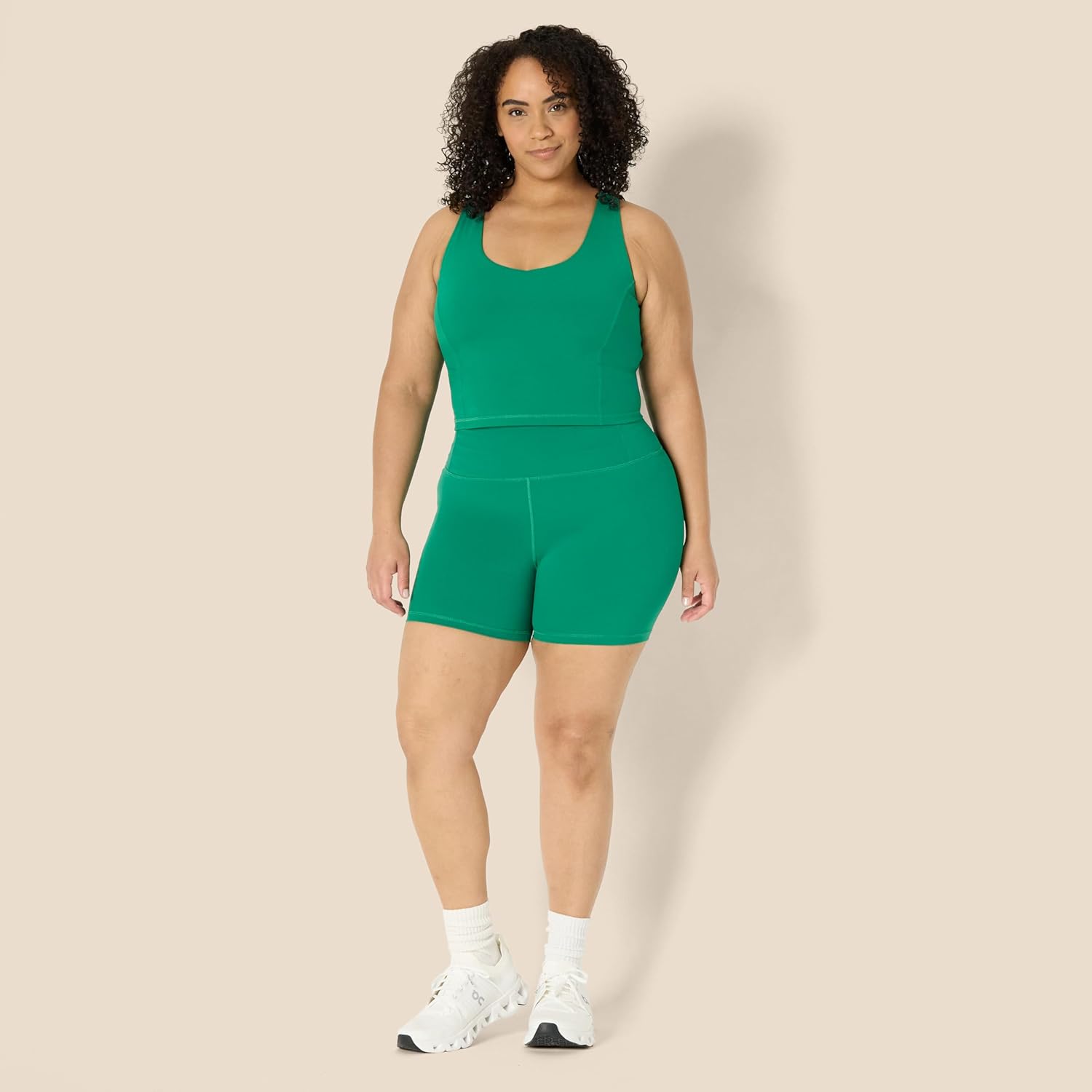 Amazon Essentials Women's Active FormFlex Buttery Soft High Waist Yoga Biker Shorts - Image 7