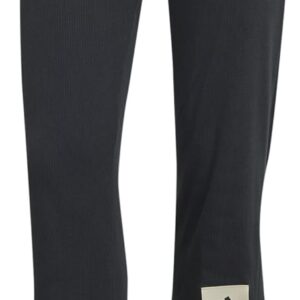 Adidas Womens Lounge Ribbed Flared Leg Pants