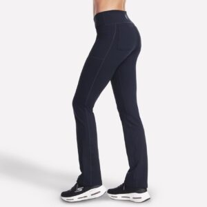 Skechers Women’s Go Walk OG Mid Rise Pants, Black, Medium