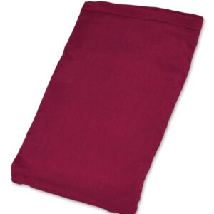 YogaAccessories (TM Large Silk Eye Pillow (Lavender) (Eggplant Purple)