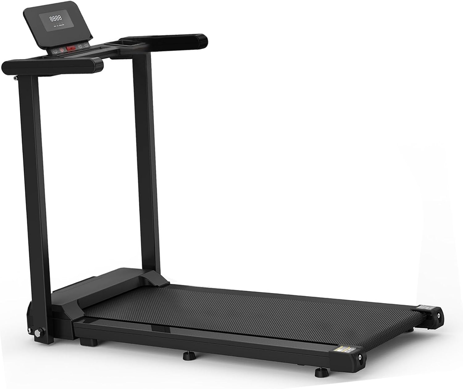 2.5 HP Quiet Walking Pad Treadmill with Handle Bar, Foldable Treadmills for Home Small, 14.17 inch Large Running Area, 6 MPH, 300 lbs Capacity, Compact Running Machine with Cup Holder - Image 8