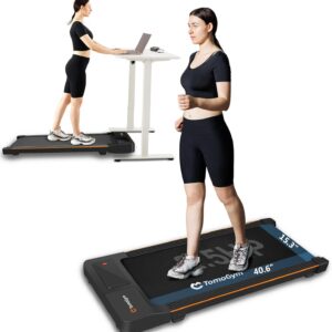 Walking Pad, 2-in-1 Treadmill for Home & Office, Portable Under Desk Treadmill Walking Jogging Machine with Remote Control