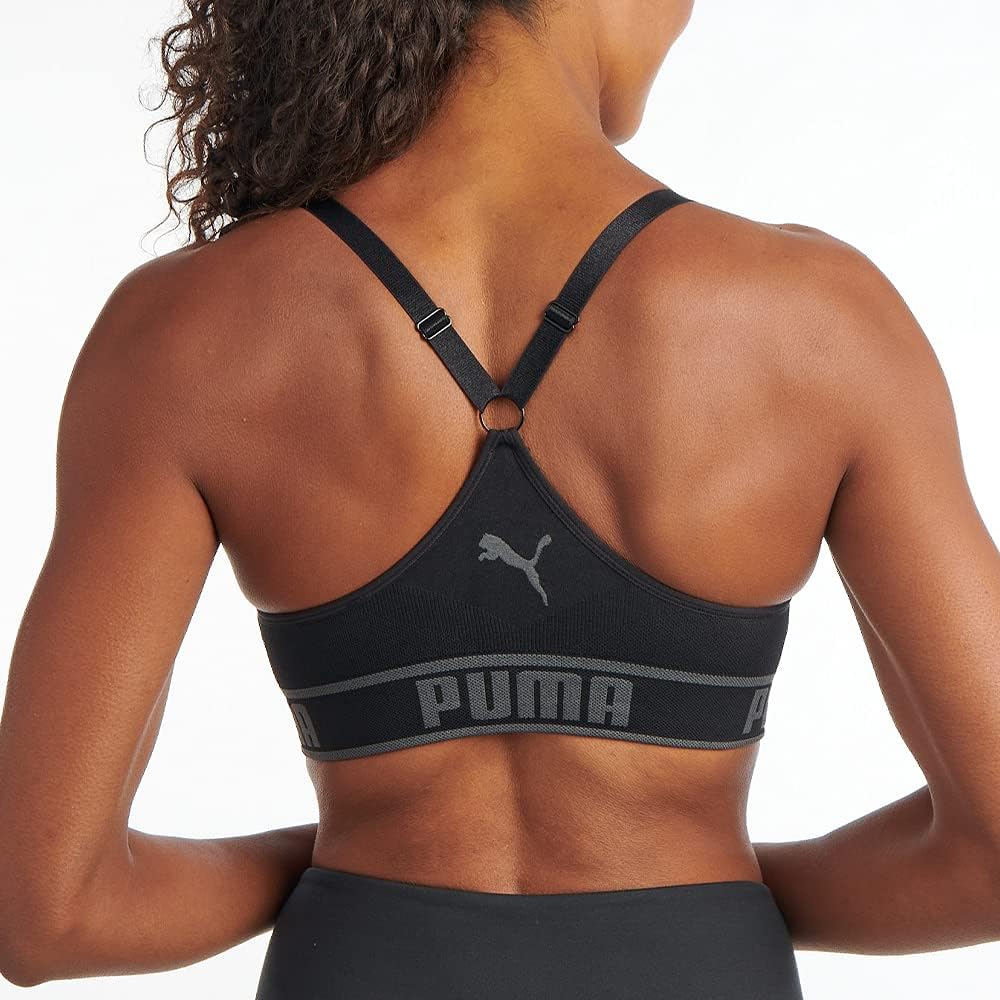PUMA Women's Seamless Padded Sports Bra - Image 2