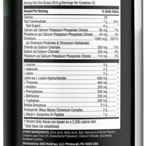 BEYOND RAW Precision Amino | Recovery & Power Amino Acid Formula | Fuel Muscles | Enhance Hydration | Crisp Apple | 25 Servings