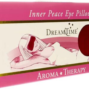 DreamTime Inner Peace Eye Pillow, Cranberry Velvet