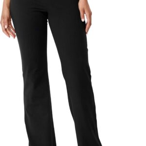 Jockey Women’s Active Cotton Stretch Slim Bootleg Yoga Pants