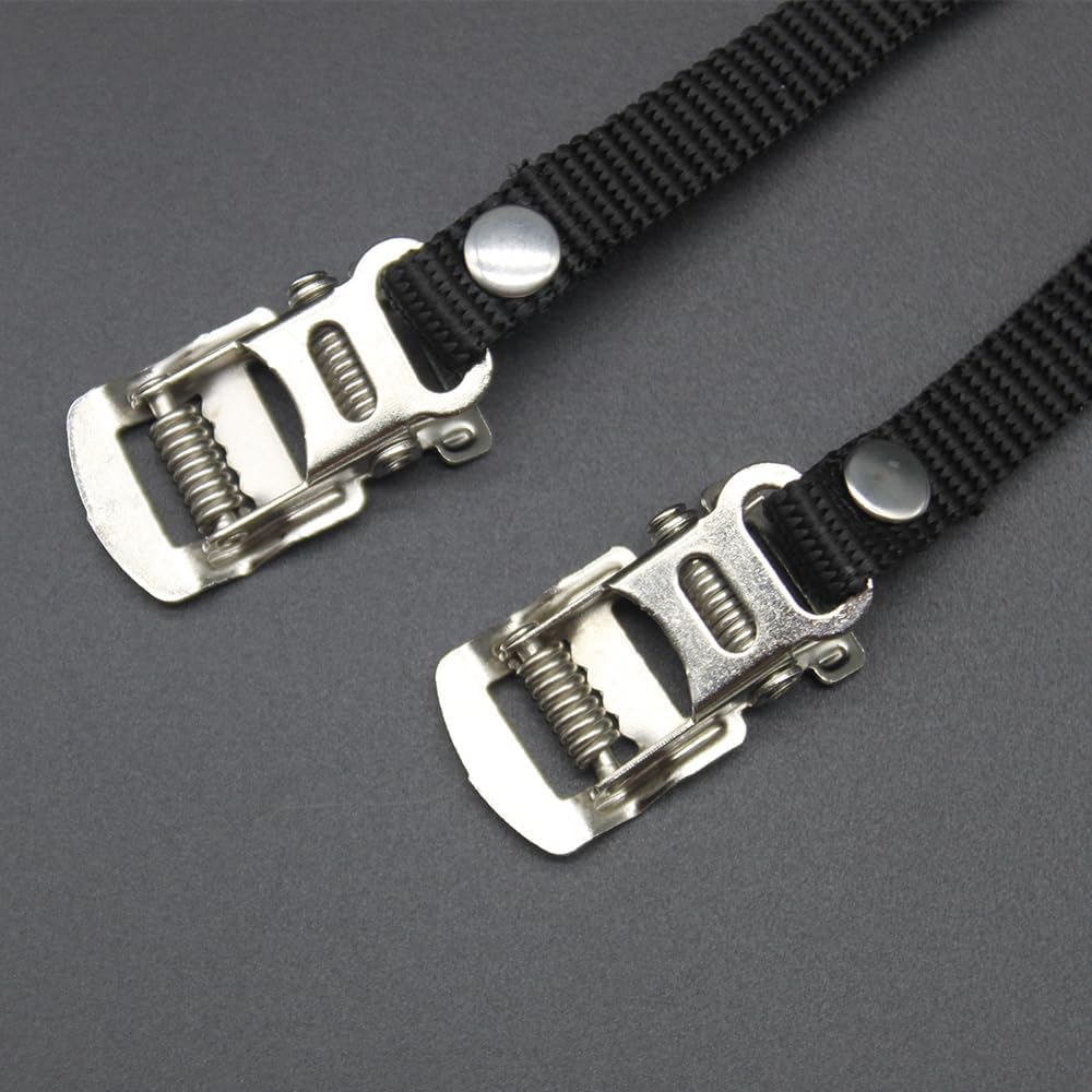 1 Pair Bike Pedal Straps,Universal Replacement Foot Pedal Straps for Bicycles or Exercise Bike Spin - Image 3