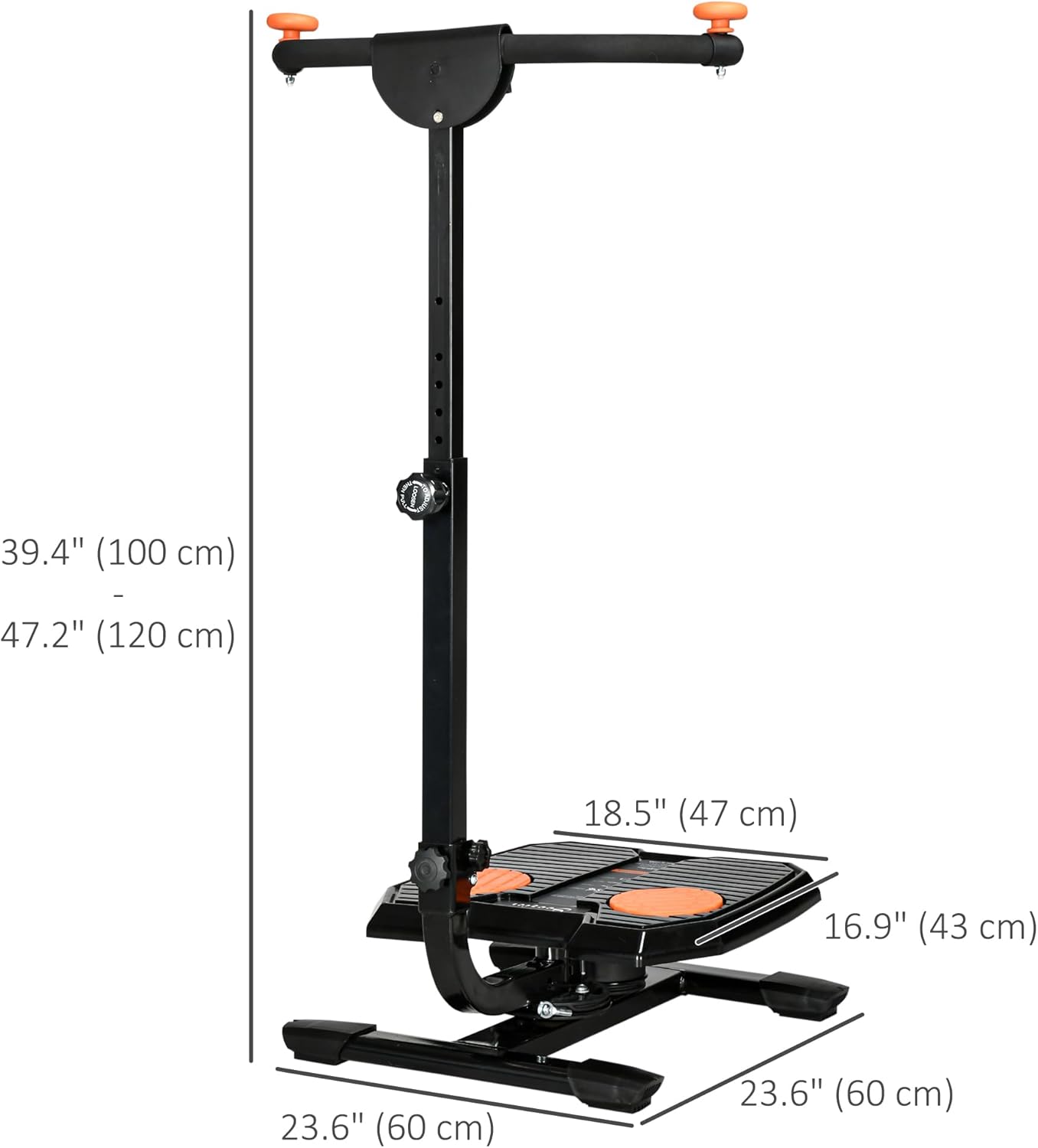 Soozier Foldable Ab Twister Board for Waist Trimming with Screen Showing Time, Calories, Ab Workout Equipment for Women and Men, Core Fitness Training Ab and Butt Workout Equipment - Image 7