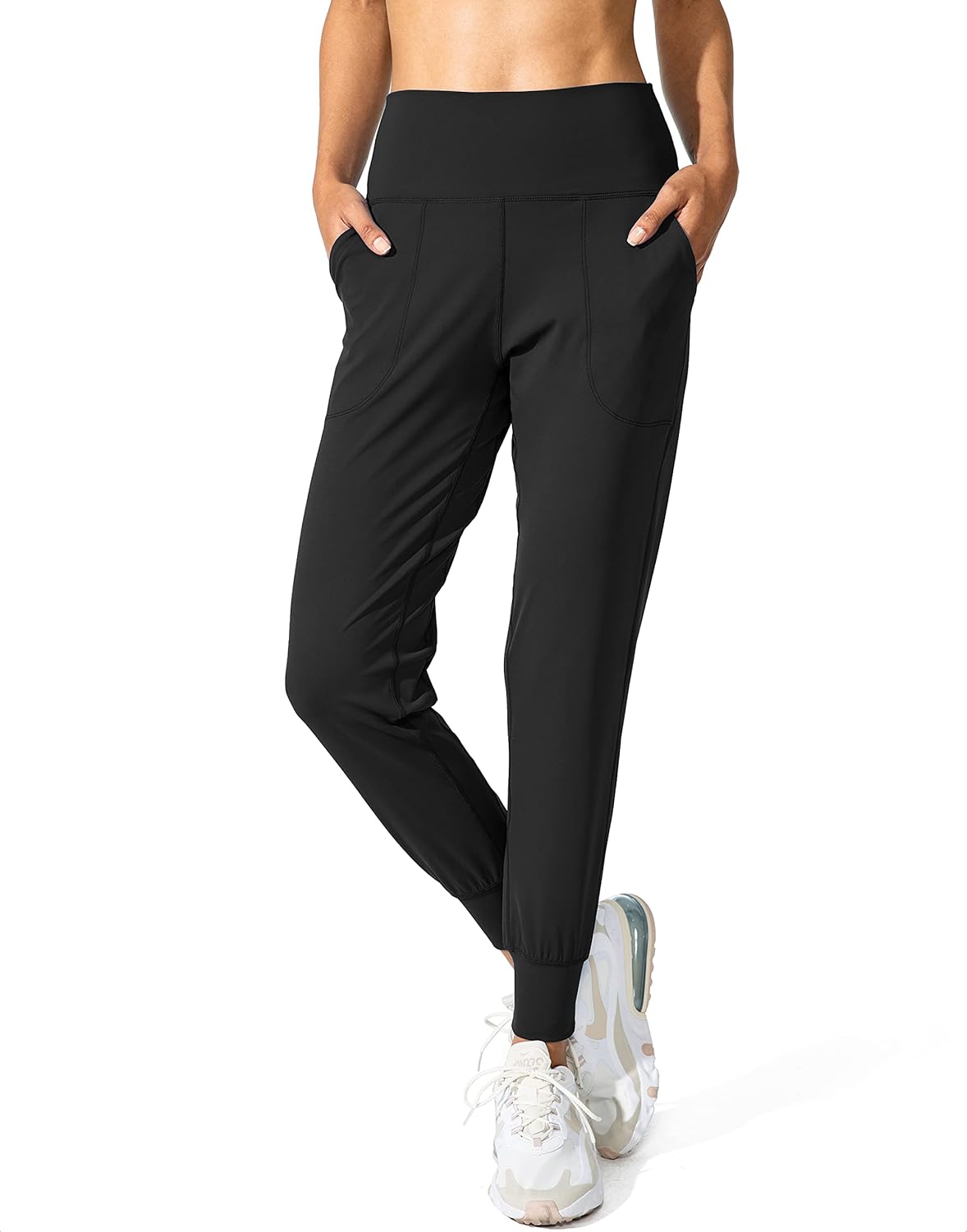 G Gradual Women's Joggers High Waisted Yoga Pants with Pockets Loose Leggings for Women Workout, Athletic, Lounge - Image 2