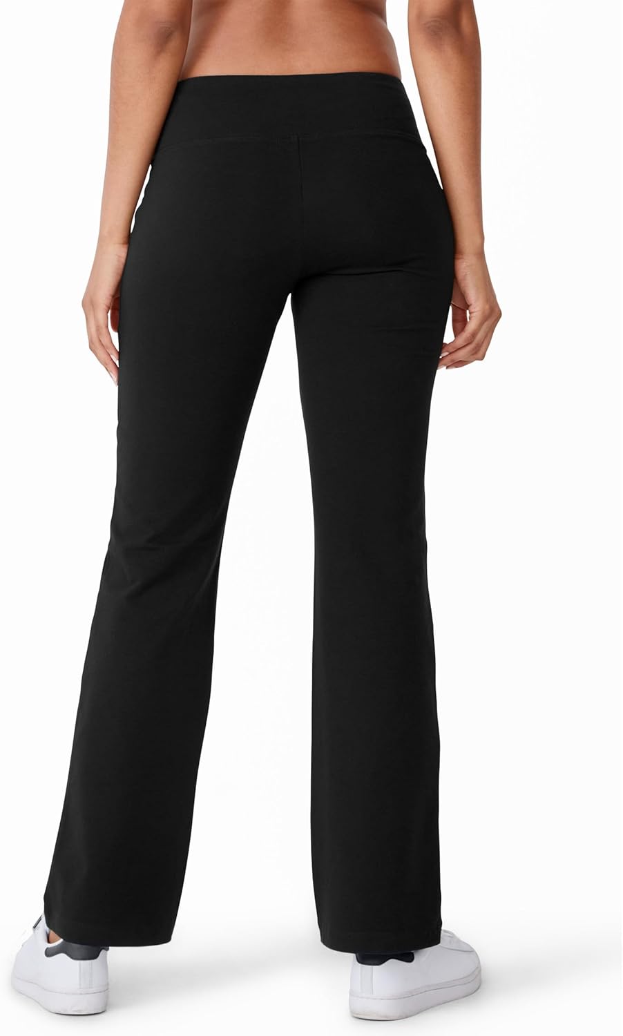 Jockey Women's Active Cotton Stretch Slim Bootleg Yoga Pants - Image 2