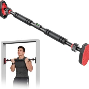 WARMOUNTS Adjustable Portable Pull-Up Bar for Upper Body Workout, 1 Count