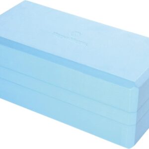Hugger Mugger 5 in. Big Foam Yoga Block – Extra Large Size, Dense Foam, Reliable Support, Beveled Edges for Comfort, Great if You’re Taller or Less Flexible