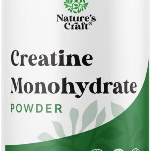 Micronized Creatine Monohydrate Powder for Men & Women – Pre & Post Workout Pure Creatine for Women & Men for Muscle Growth & Recovery – Raw Unflavored Nutritional Supplements for Muscle Gain – 500g