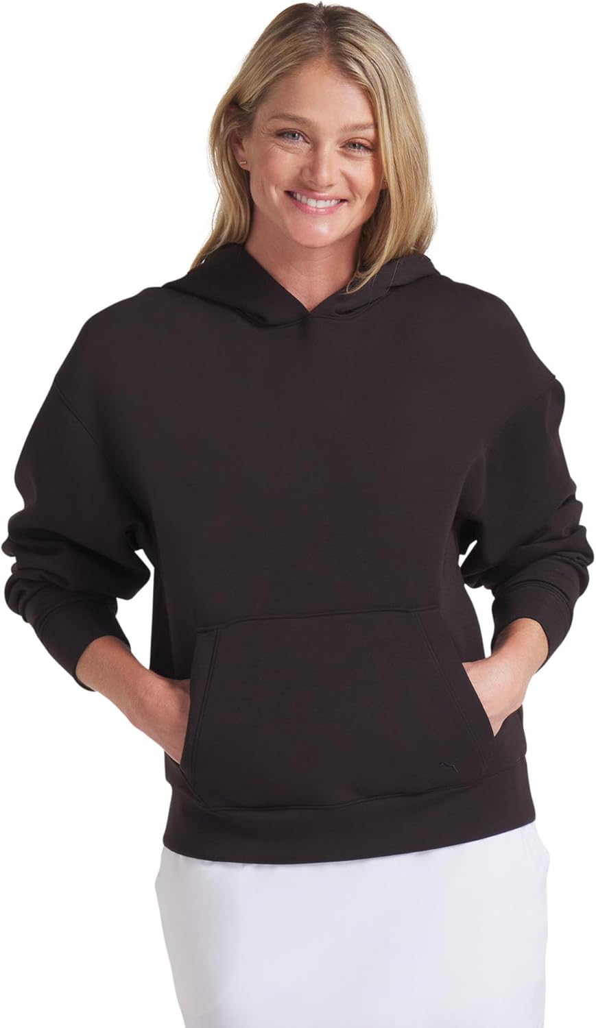 PUMA womens Cloudspun Fleece Hoodie