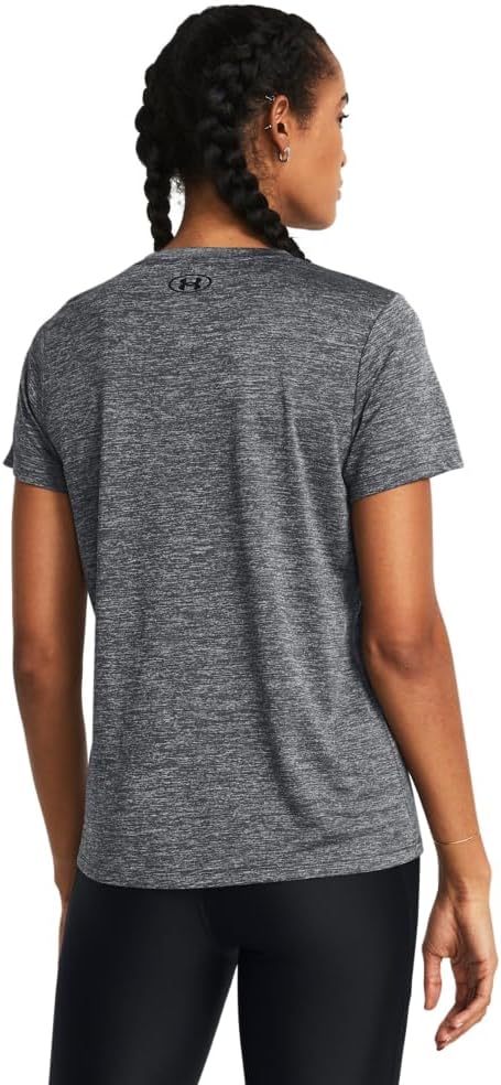 Under Armour Women's Tech Twist V Neck Short Sleeve T-Shirt - Image 2