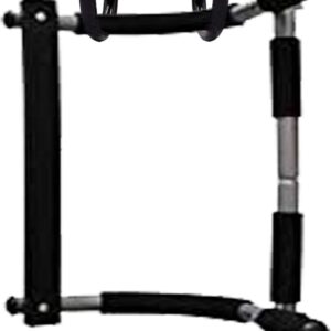 Chin up Bar Storage Pull up Bar Rack Exercise Strength Fitness Bar Holder Workout Equipment Shelf – Solid Quality Wall Mountable for Your Fitness Class or Home Gym, Metal, Adjustable Size, Up to 20Lbs