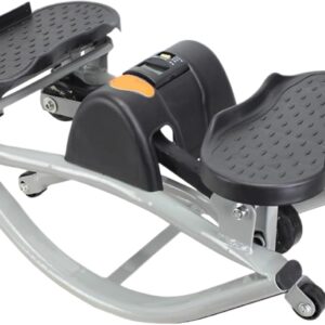 Rock Stepper | Rock Stepper Side to Side | Low-Shock Lateral Rocking Steppers | Compact Rocker Steppers Workout Exercise Equipment for Legs & Glutes | Rocks Step-per Workout Machine for Gym & Home
