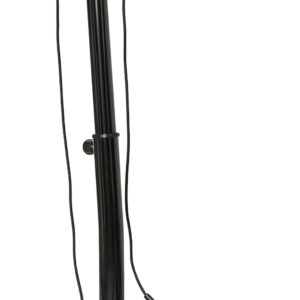 Soozier Twist Stepper Machine with Resistance Bands, Adjustable Workout Fitness Equipment with Handle Bar and LCD Display for Home Gym Exercise