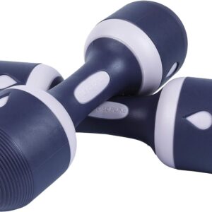 Nice C Adjustable Dumbbells Weights, Neoprene All-in-1 Options, Non-Slip, All-Purpose, Home, Gym, Office